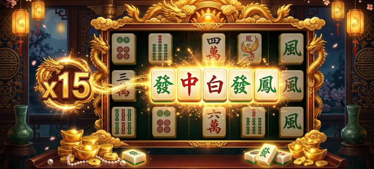 kombinasi ubin mahjong, fitur pengganda mahjong ways, simbol emas mahjong, pola ubin permainan, mekanisme cascading