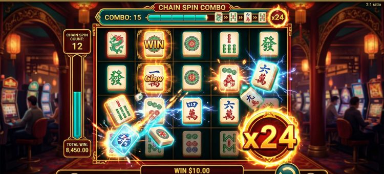 putaran beruntun Mahjong Ways, pengganda Mahjong Ways, mekanisme cascading reel, fitur Mahjong Ways